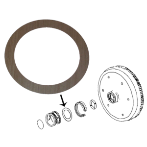 Rondelle de jeu axial 0.36mm