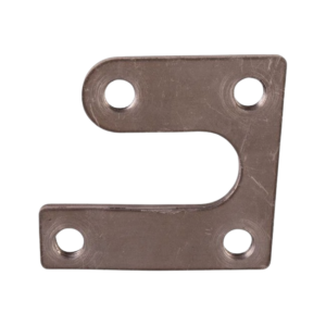 Plaque de fixation de charnière de porte gauche