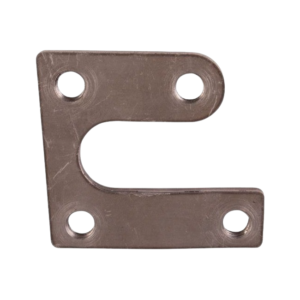 Plaque de fixation de charnière de porte droite