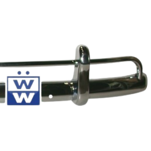 Pare-choc avant style US chromé WOLFSBURG WEST 1200 -7/73 et 1300 -7/67 US