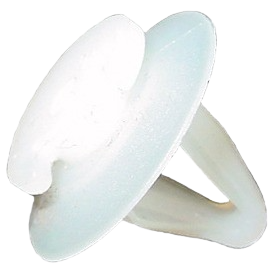 Clip pour bande caoutchouc de pare-choc