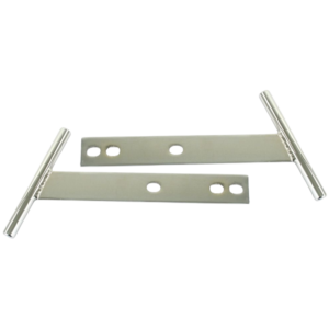 Set de 2 T-barres chromés avant ou arrière 1200 -7/73 et 1300 -7/67