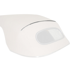 Baguette aluminium polie au dessus de la vitre arrière -67