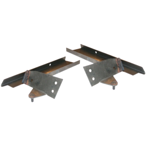Set de 2 tôles de réparation à l’avant de l''arceau de capote (sauf 1303)  partie avant + retour