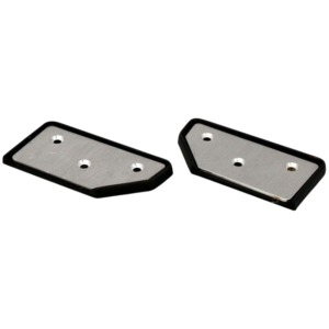 Set de 2 plaques de fermeture de déflecteur arrière en aluminium 65-72