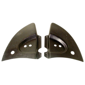 Set de 2 caches armature noirs cabriolet 8/67-