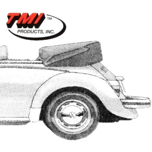 Couvre capote alpaga noir 50-62