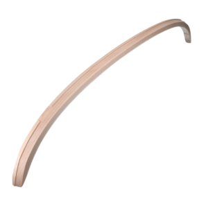 Traverse arrière au dessus de la vitre avec insert aluminium 8/64-7/71 (en bois)