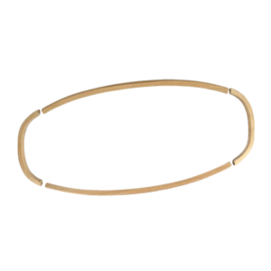 Cadre de vitre arrière 8/62-5/74 (en bois)