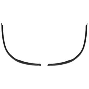 Bois au dessus du capot arrière moteur 2 pièces -10/66 (en matériau synthétique)