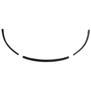 Bois au dessus du capot arrière moteur 3 pièces 11/66-7/71 (en matériau synthétique)