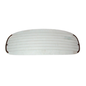 Lunette arrière claire avec dégivrage cabriolet 1303 7/74-