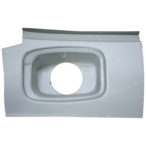 Tôle d’emplacement de trappe à essence