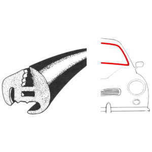 Joint de pare-brise cal look 56-74 WCM