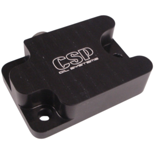 Plaque de suppression de radiateur d'huile CSP (pour utilsation style Dragster)