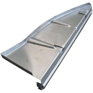 Tôle triangulaire compartiment moteur droit 61-66  Auto Craft