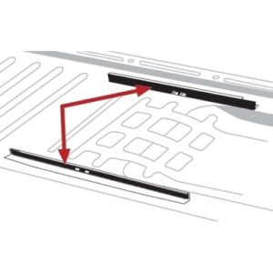 Rail de siège gauche ou droit 1949-55 (pour un siège)