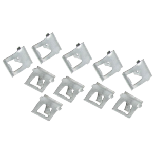 Set de 10 clips de baguettes de marchepieds 33 mm