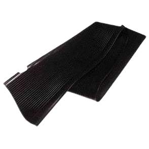 Caoutchouc de marchepied gauche noir