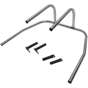 Pare chocs arrière style Baja en tube en INOX poli