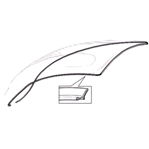 Joint de capot avant tous modèles 60- (sauf 1303)