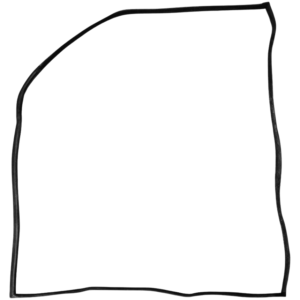 Joint de porte gauche 8/66- Brésil