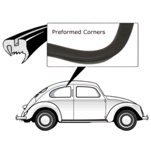 Joint standard de vitre latérale droite -52