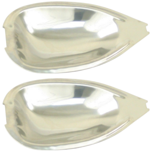 Set de 2 coquilles de poignée porte 8/67-7/69