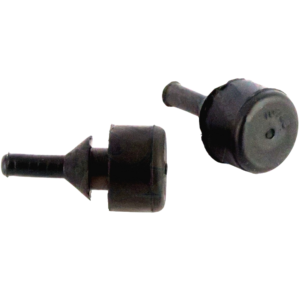 Butées de caoutchouc d'arrêt de trappe à essence, forme d'origine 8/1966-7/1973 (la paire) Wolfsburg West