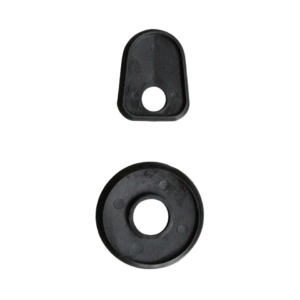 Set de 2 joints noirs de poignée de capot avant -7/67 WOLFSBURG WEST