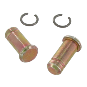 Set de 2 axes et 2 clips d'arrêt de porte version origine