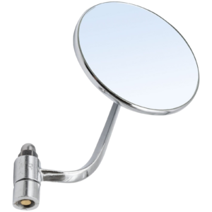 Rétroviseur rond chromé droit (forme identique au gauche) 8/50-7/67