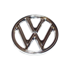 Sigle rond chromé de capot avant 10/52-11/60 à 4 griffes de fixation