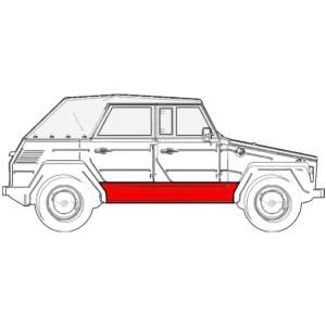 Bas de caisse extérieur droit