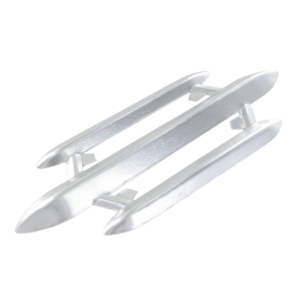 Grille de klaxon alu style Koch