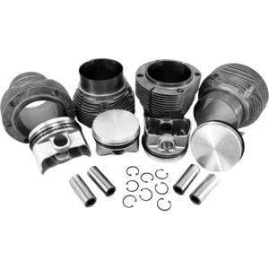 Kit cylindrée T4 96mm vilebrequin 66mm BIRAL (ailettes alu)