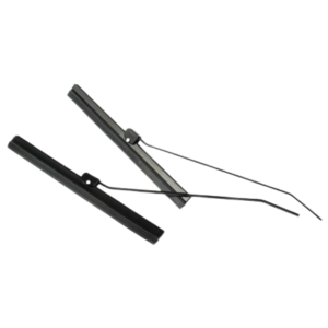 Set de 2 bras d'essuie-glace et balais noirs 8/57-7/64 (245mm)
