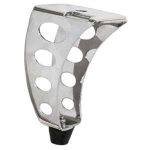 Câle d'entrebaillement Vintage Speed de bas de capot arrière -64 en inox poli