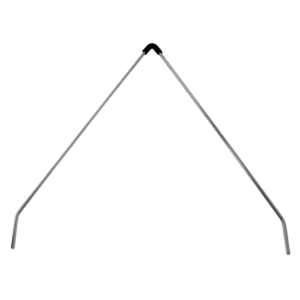 Barre chromée en V de soutien de capot arrière