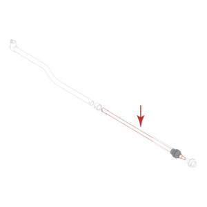 Tringlerie partie arrière 4/62-7/67
