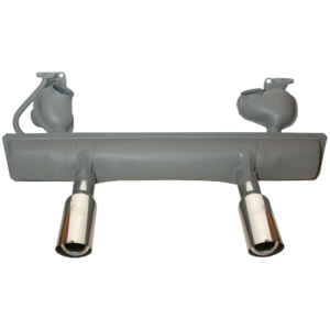 Silencieux 1200  1/63- Europe qualité supérieure avec sorties sport inox gros diamètres