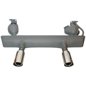 Silencieux 1300-1600 8/65- Europe qualité supérieure avec sorties sport inox gros diamètres