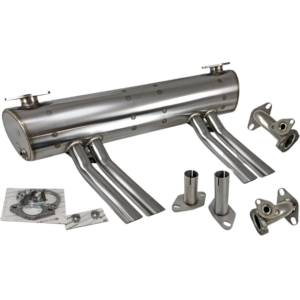 Echappement Vintage Speed avec préchauffage style ABARTH pour moteur 25-30cv