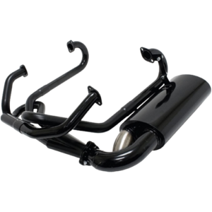 Echappement complet ''SIDEFLOW'' en 38mm avec sortie de silencieux en inox