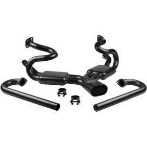 Echappement 4 en 1 style SEBRING avec 2 silencieux et sortie centrale pour 1200cc