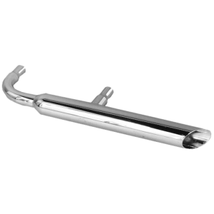 Side pipe sortie arrière latérale chromée