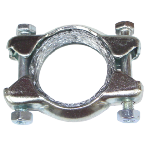 Collier de fixation pour tube silencieux ou boite de chauffage