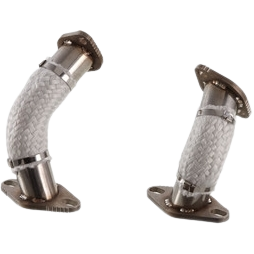 Set de 2 tubulures d'échappement 38mm Vintage Speed sans  préchauffage pour T2 -67