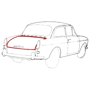 Joint de capot arrière T3 Notchback