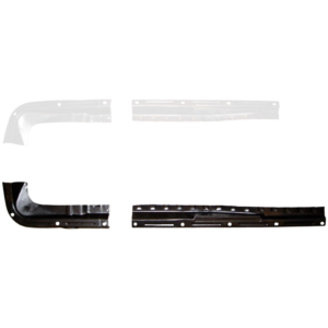 Set de 2 tôles de bord de plancher arrière droit T3 et T34